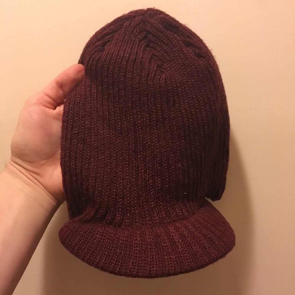 Volcom Burgundy Beanie
